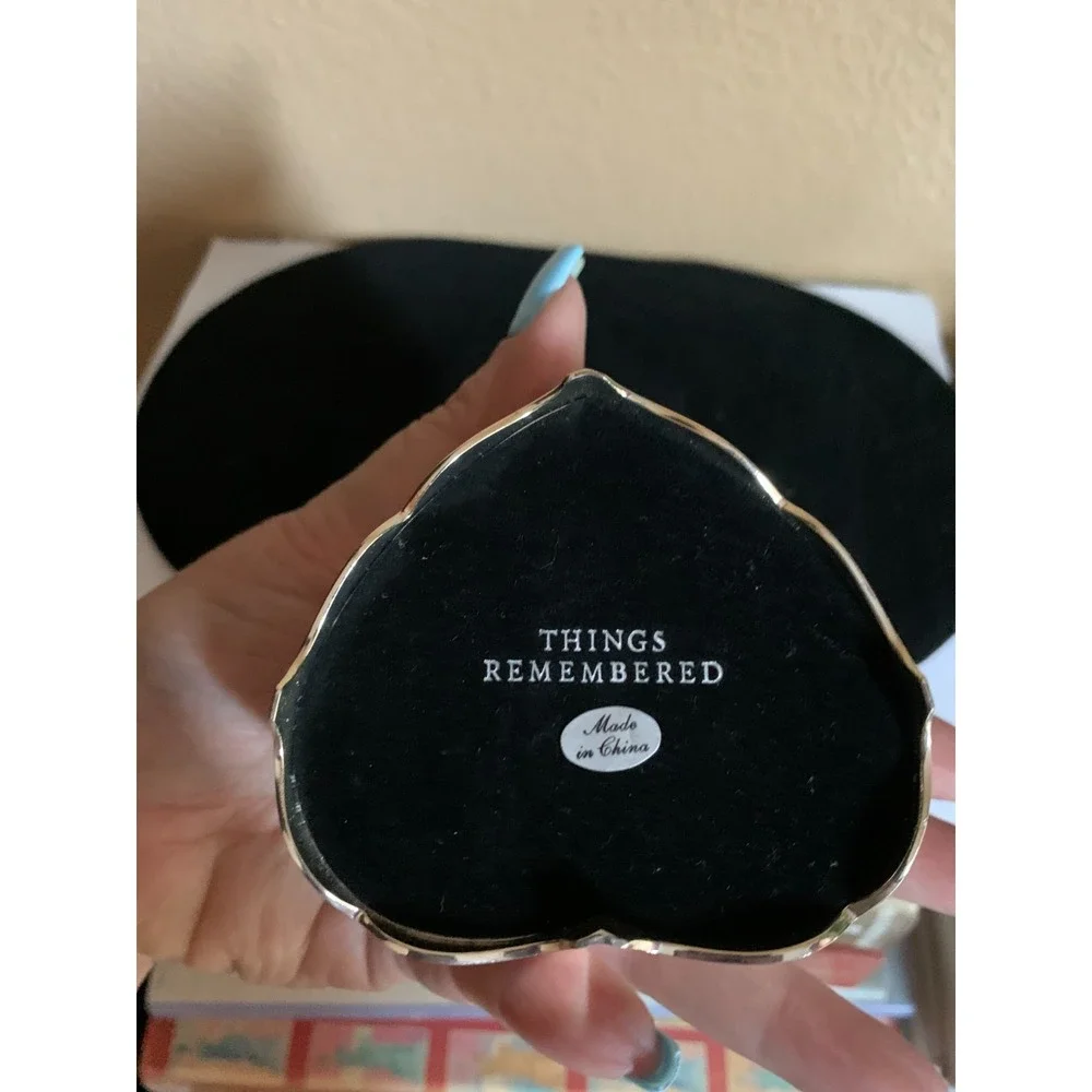 Things Remebered Trinket/Ring‎ Silver Heart